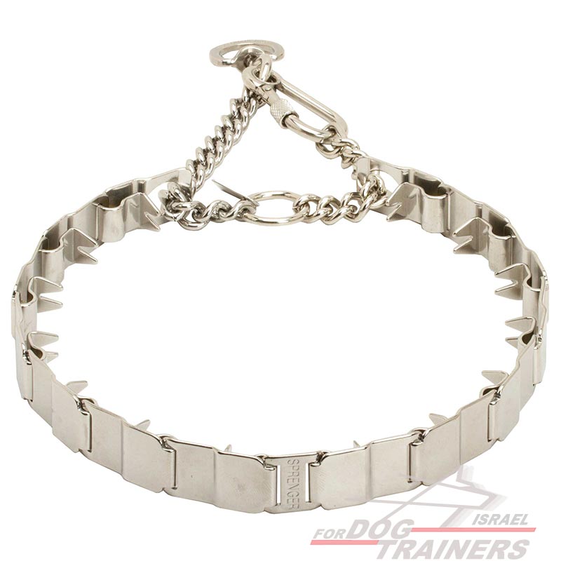 קולר דוקרנים NECK TECH לכלב מנירוסטה - (55)50155 מידה 14 (תוצרת גרמניה) קולר דוקרנים NECK TECH לכלב מנירוסטה - (55)50155 מידה 14 (תוצרת גרמניה)
