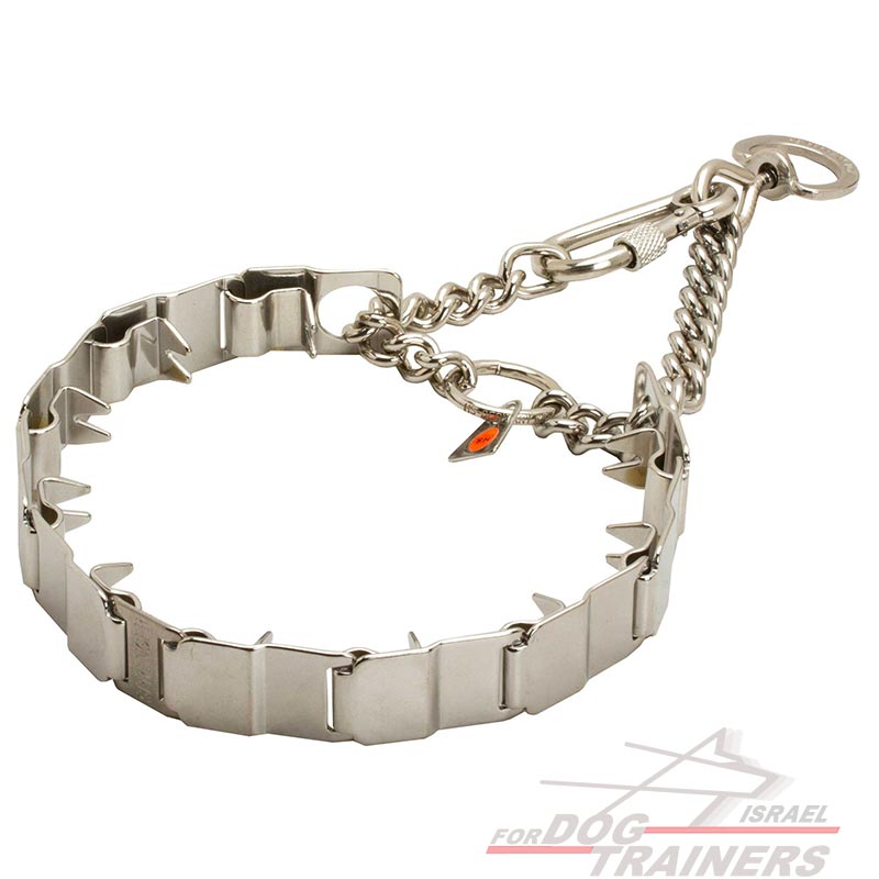 קולר דוקרנים NECK TECH לכלב מנירוסטה - (55)50155 מידה 10 (תוצרת גרמניה) קולר דוקרנים NECK TECH לכלב מנירוסטה - (55)50155 מידה 10 (תוצרת גרמניה)